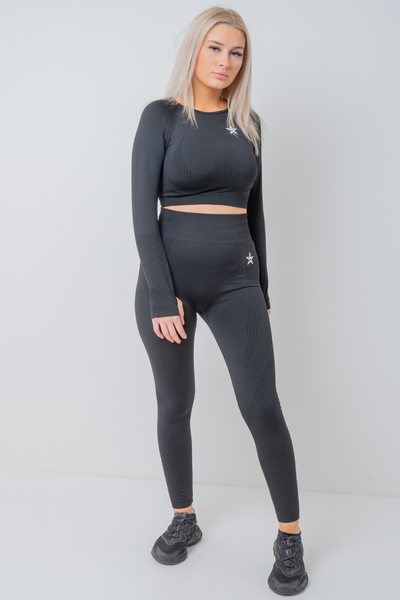 Active Seamless Leggings - Zwart